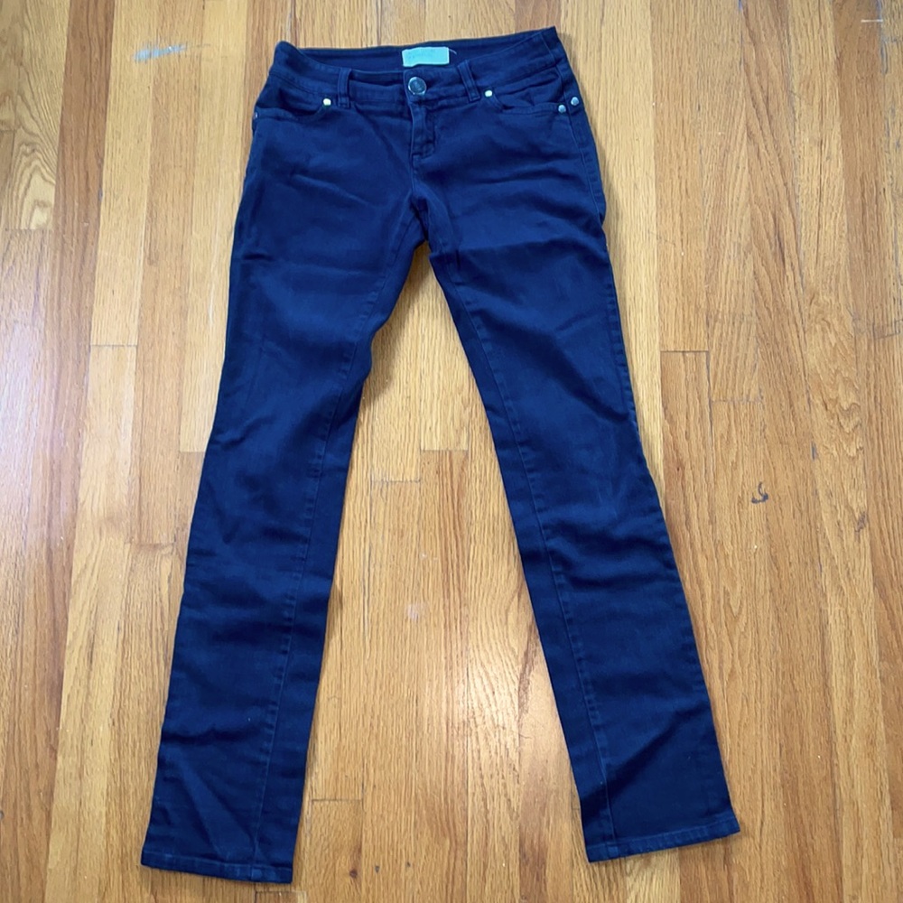 United Colors of Benetton black low rise straight jeans
